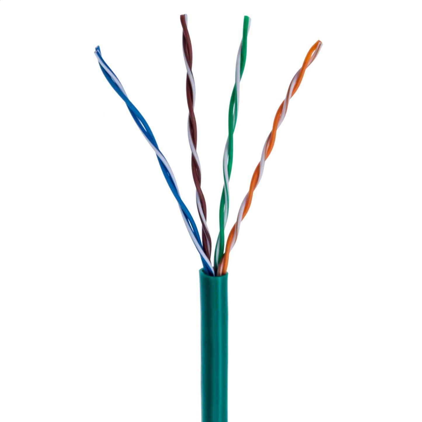 Emitex CAT5e U/UTP Unshielded Twisted Pair Cable Green 305m