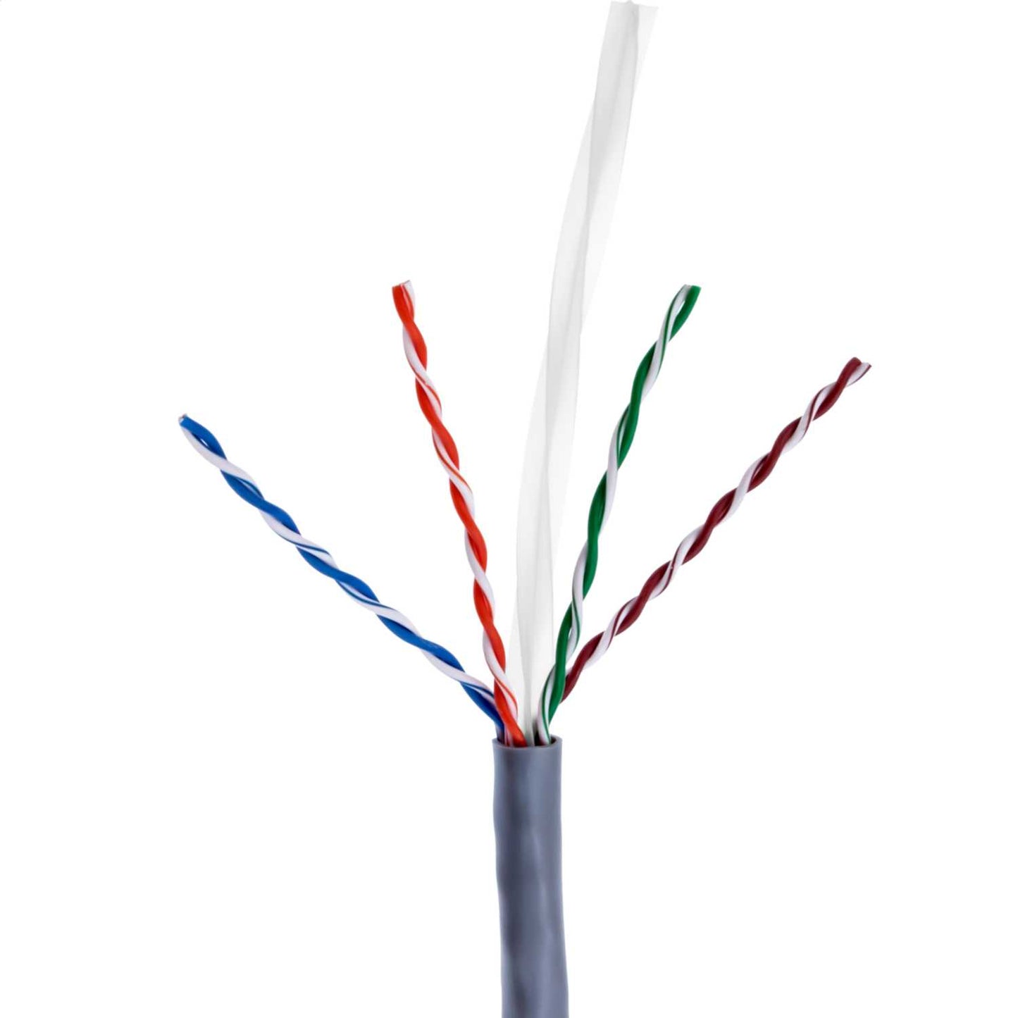 Emitex CAT6 U/UTP Unshielded Twisted Pair PVC Cable Grey 305m