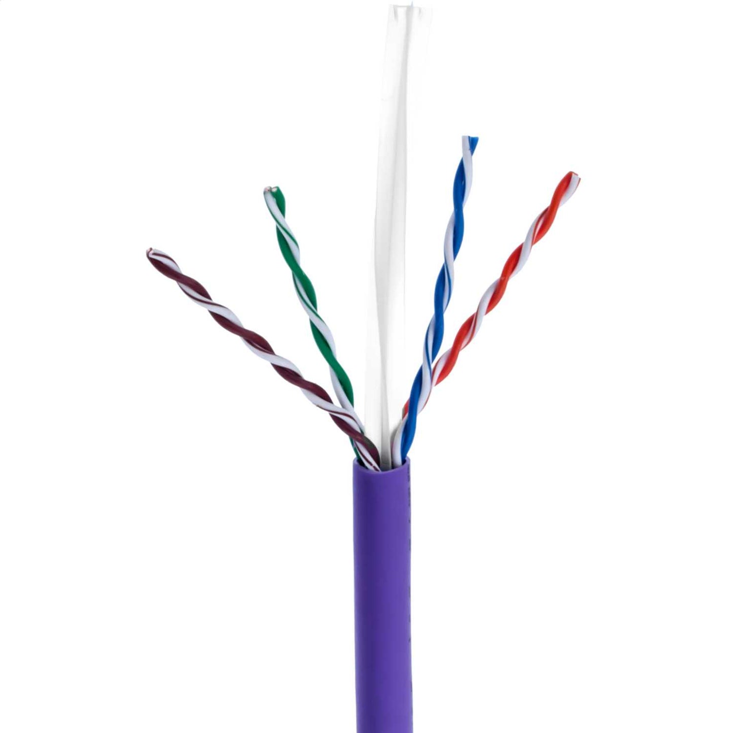 Emitex CAT6 U/UTP Unshielded Twisted Pair Lsoh Cable Violet 305m