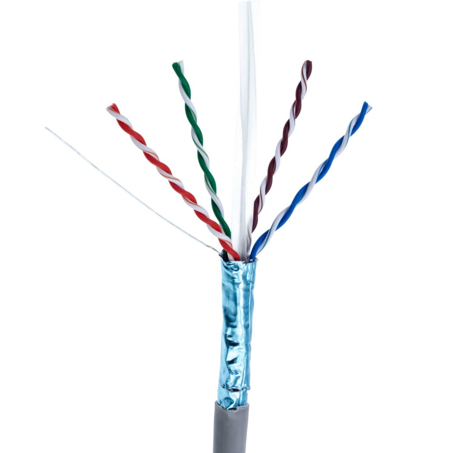 Emitex CAT6 F/UTP Shielded Twisted Pair Lsoh Cable Grey 305m