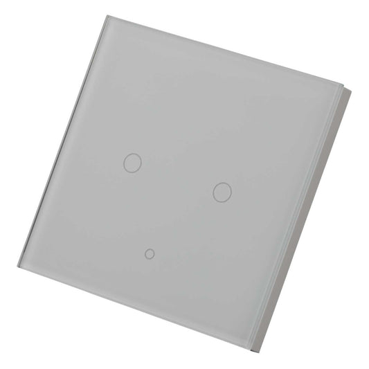 Enerj 2 Gang Wi-Fi Smart Touch Switch White