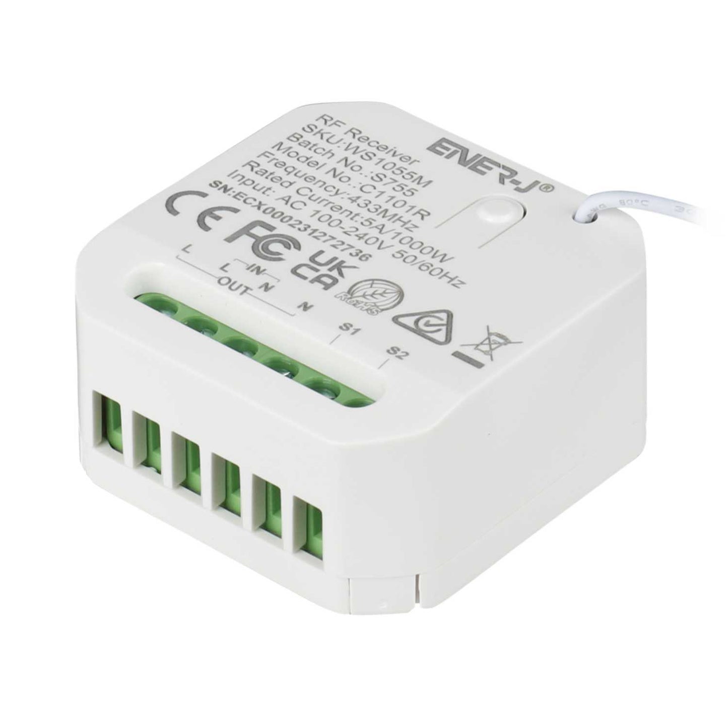 Enerj ECO Range 500W Non Dimmable RF Mini Receiver