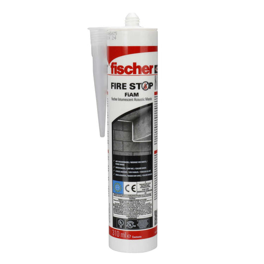 Fischer Firestop Fiam Intumescent Acoustic Mastic 310ml