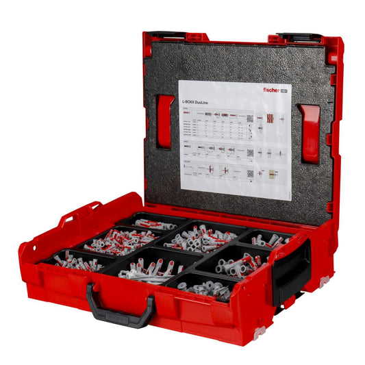 Fischer DuoLine L-Boxx Mixed Plug Set (833 Pieces)