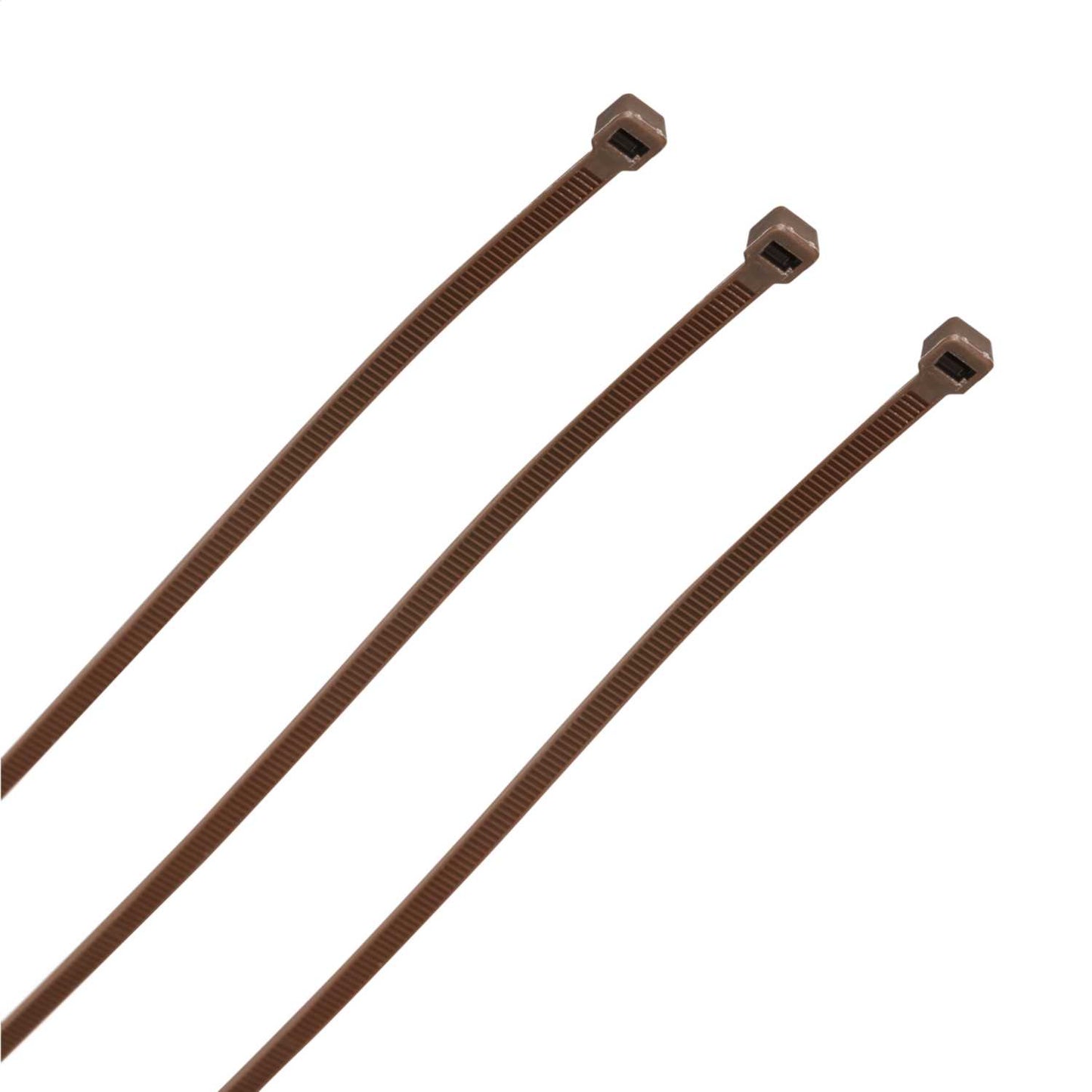 Engex 200mm x 4.8mm Cable Ties Brown (Pack of 100)