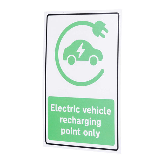 Engex 200mm x 300mm Electric Vehicle Charging Point Sapp Sign