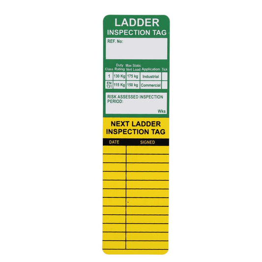 Engex Ladder Safety Tag Inserts (Pack of 10)
