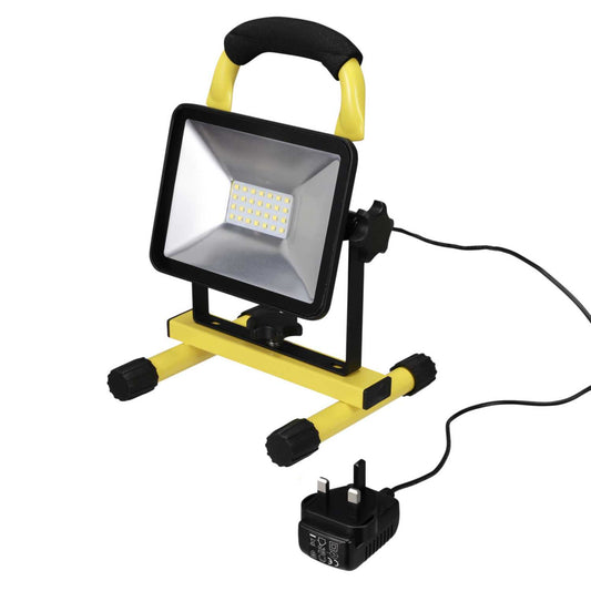 Engex 20W LED Rechargeable Site Light with Magnetic Feet
