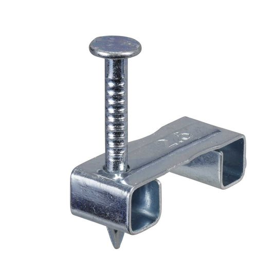 Engex 2.5mm Twin and Earth Metal Fire Cable Clips (Pack of 100)