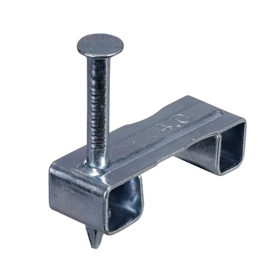 Engex 4mm Twin and Earth Metal Fire Cable Clips (Pack of 100)