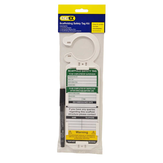 Engex Scaffolding Safety Tag Kit