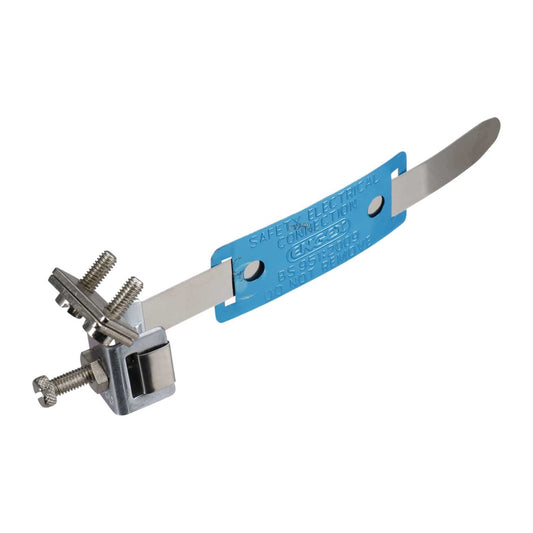 12 to 32mm Wet / Dry Condition Earth Clamp with 2 x 16mm Terminals (Sold in 1's)
