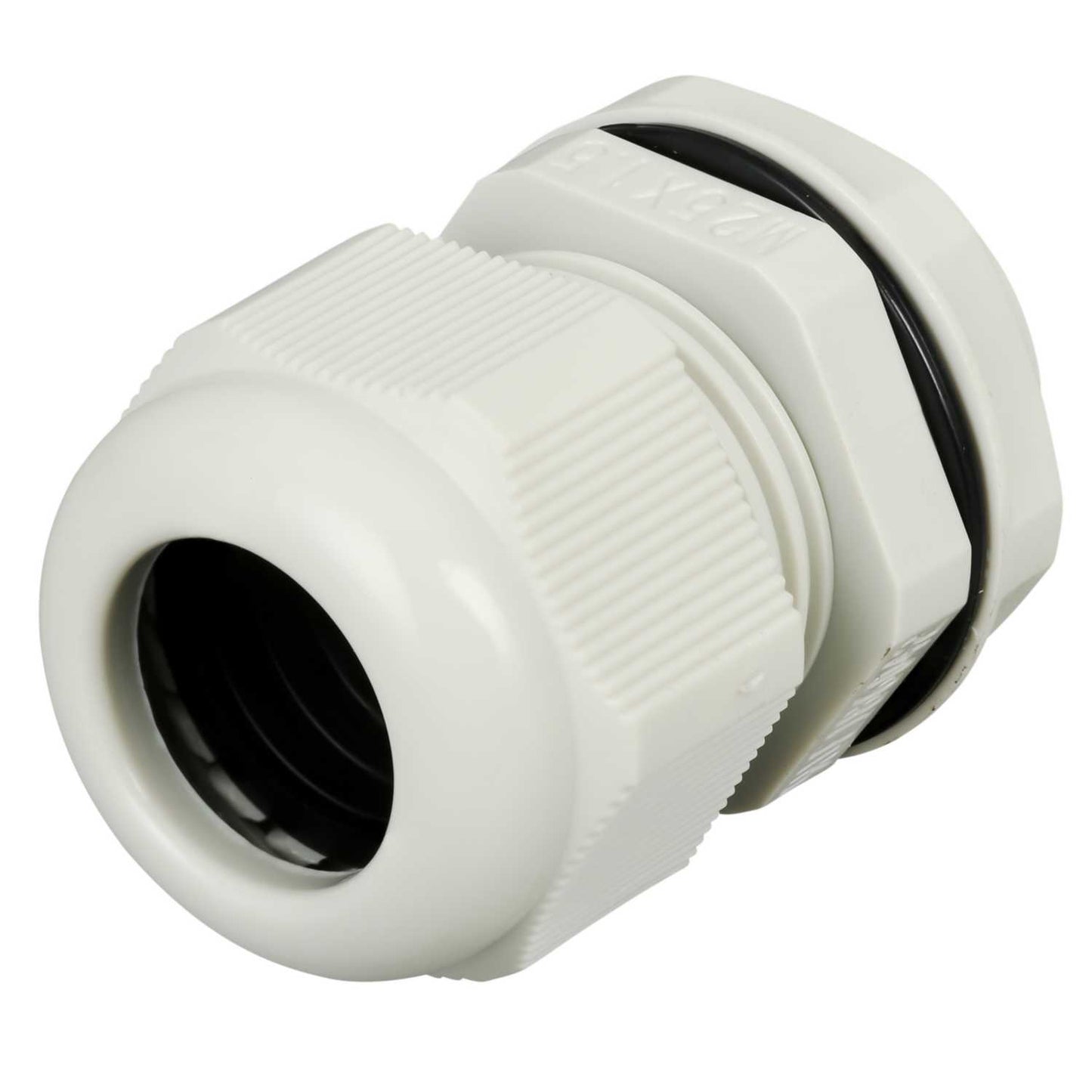 Engex 25mm IP68 Nylon Compression Gland with Locknut Grey (Pack of 10)