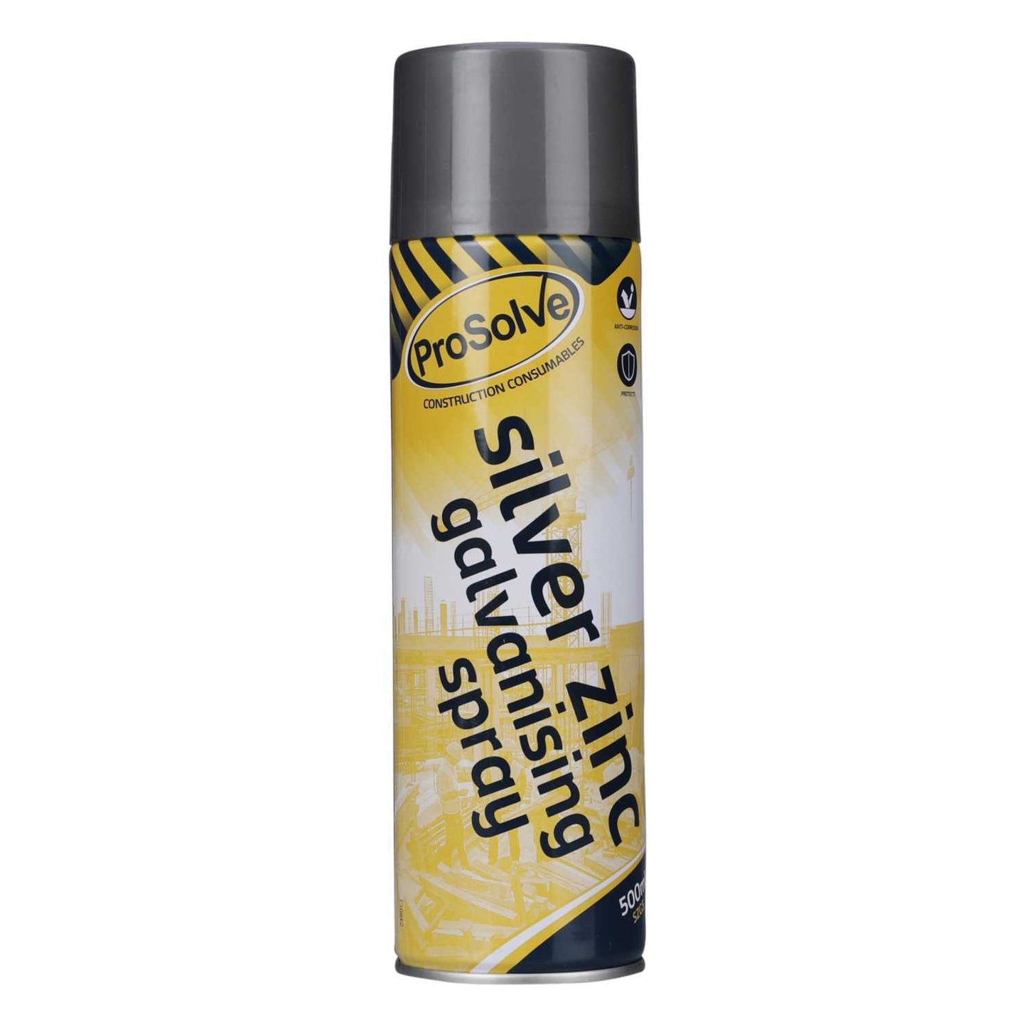 ProSolve Zinc Galv Spray Paint Aerosol 500ml