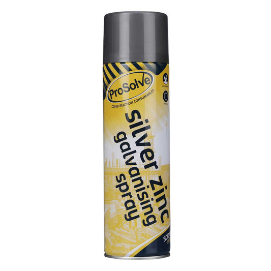 ProSolve Zinc Galv Spray Paint Aerosol 500ml