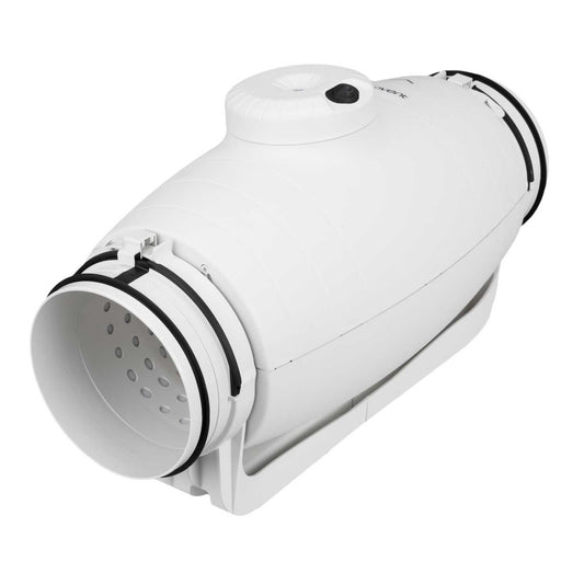 Envirovent Silent MV250 100mm 4" In-Duct Standard Fan