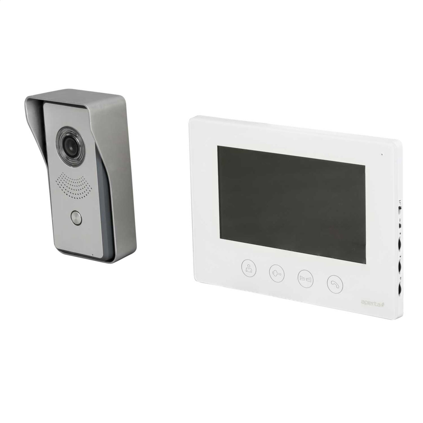 ESP Aperta Colour Video Door Entry System with White Monitor
