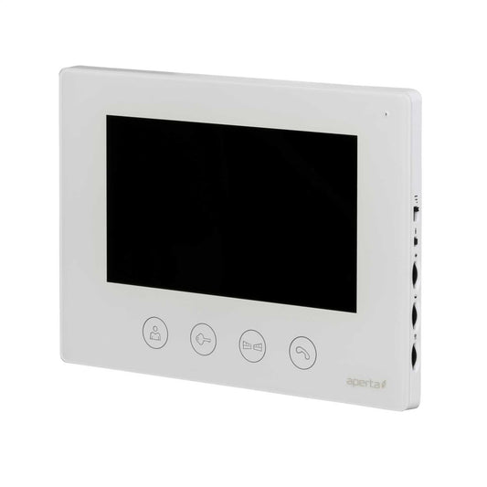 ESP Aperta Colour Video Door Entry Monitor White