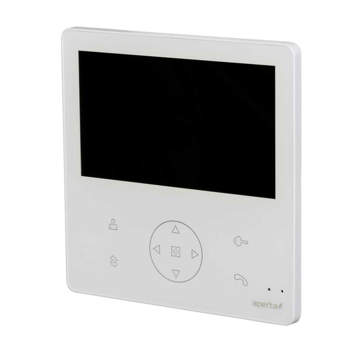 ESP Aperta Colour Video Door Entry Monitor White with Record Facility