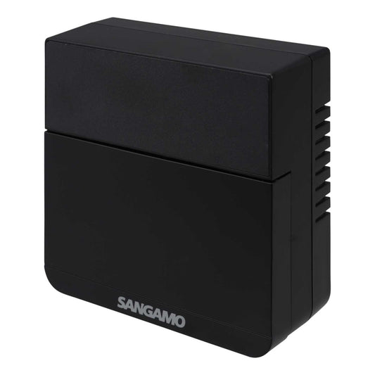 Sangamo Tamperproof Electronic Thermostat Black