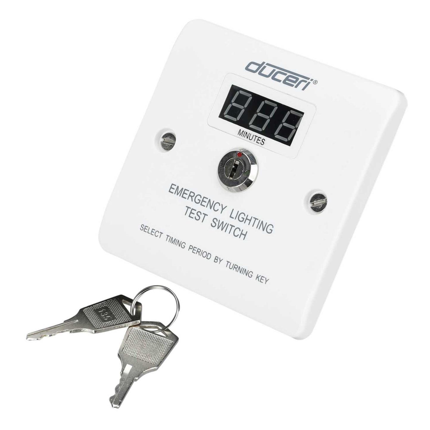 ESP Emergency Light Test Switch with Digital Display