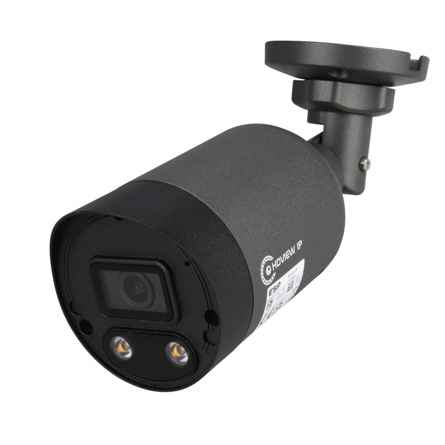 ESP HDview IP 24/7 2.8mm Lens 8MP IP Bullet Camera Grey