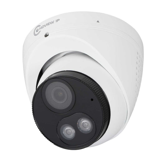 ESP HDview IP 24/7 2.8mm Lens 8MP IP Dome Camera White