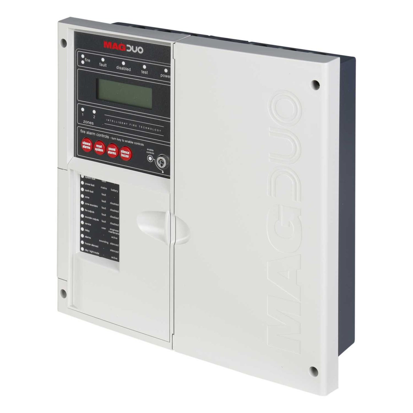 Magduo Magduo 2 Zone Two Wire Conventional Fire Alarm Panel