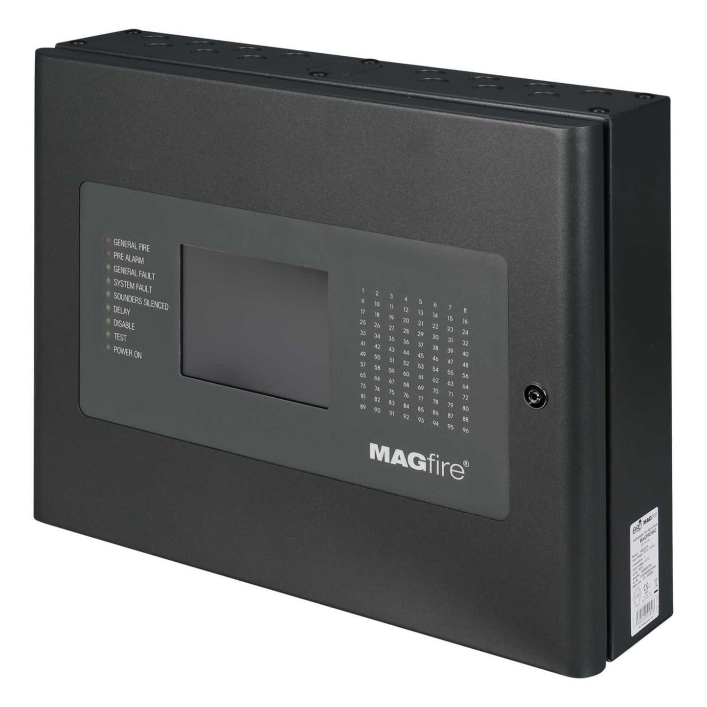 Magfire Magpro 96 Zone Addressable Fire Panel Grey