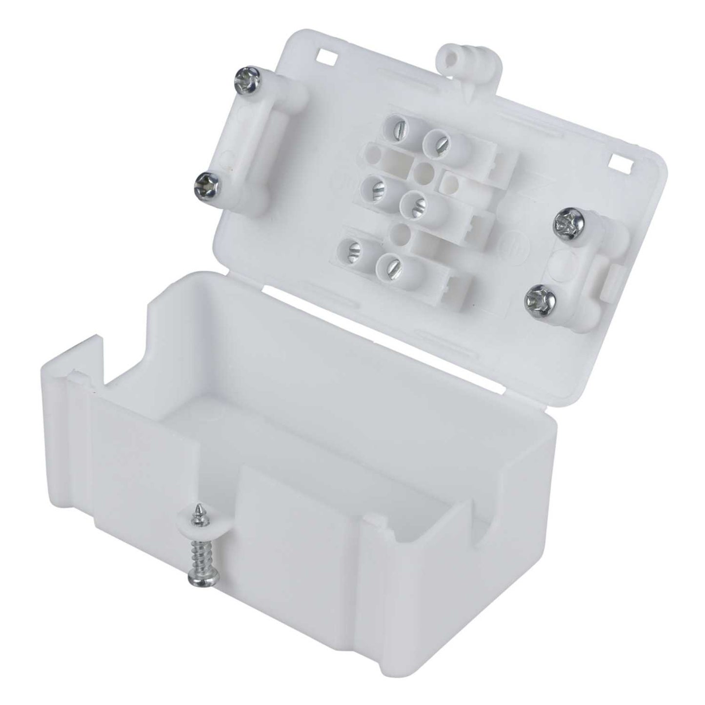Eterna 15 Amp Lighting Connector Box White
