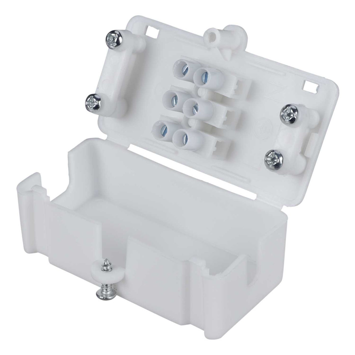 Eterna 5 Amp Lighting Connector Box White