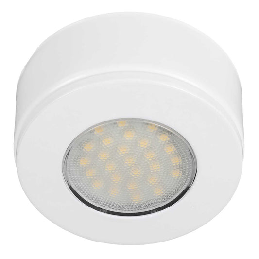 Eterna 1.7W LED Recessed or Surface Cabinet Light White 3000K