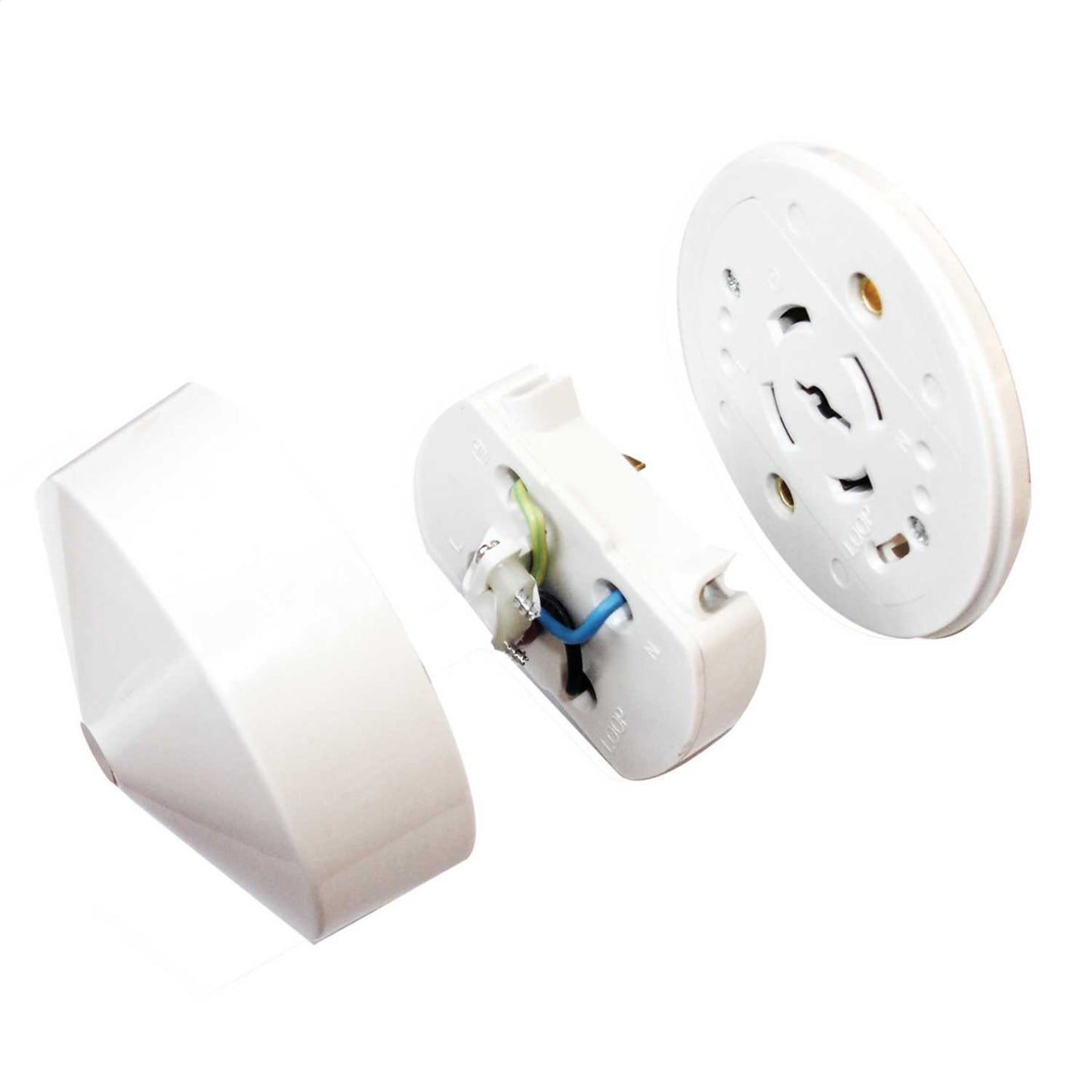 Eterna 4 Pin Clip In Ceiling Rose