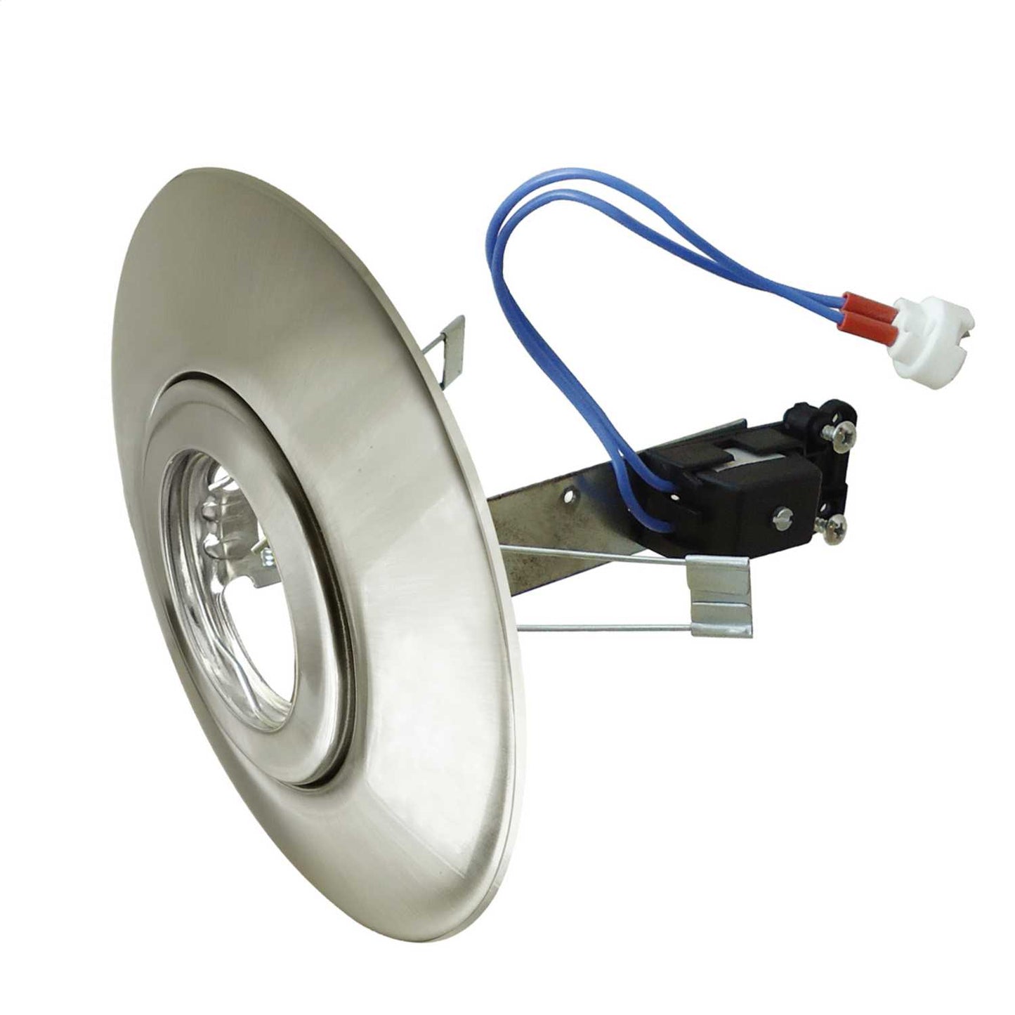 Eterna GU10 / LV Ceiling Downlight Converter Brushed Nickel