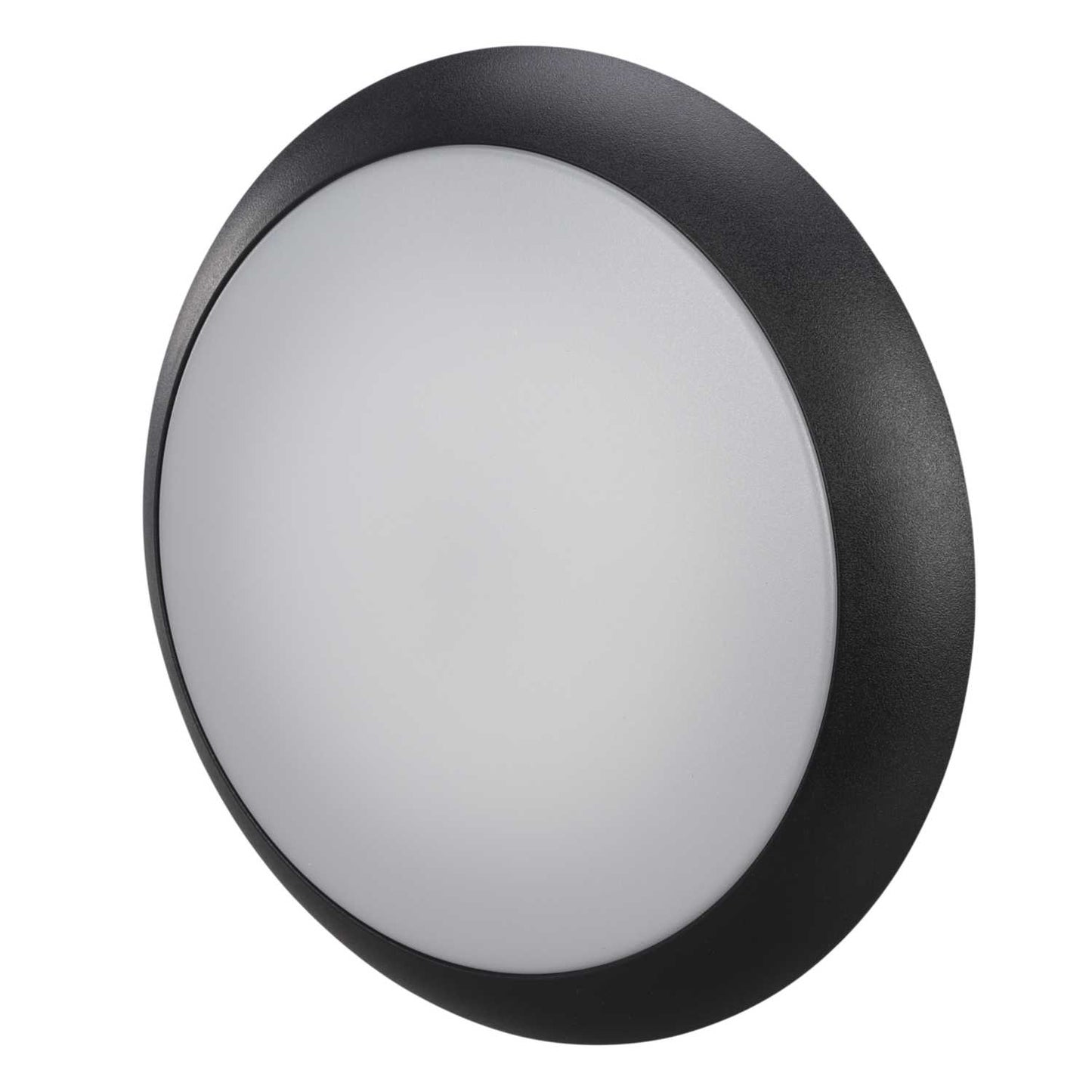 Eterna Lina 8W - 16W LED CCT Round Bulkhead Black