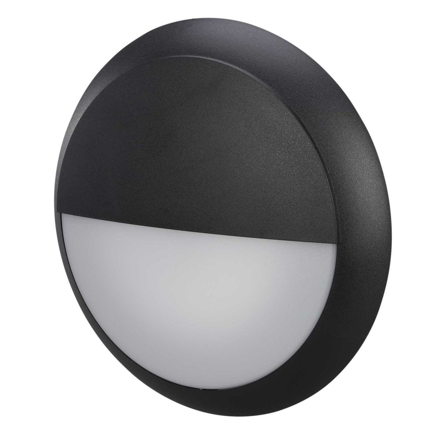 Eterna Lina 8W - 16W LED CCT Round Eyelid Bulkhead Black