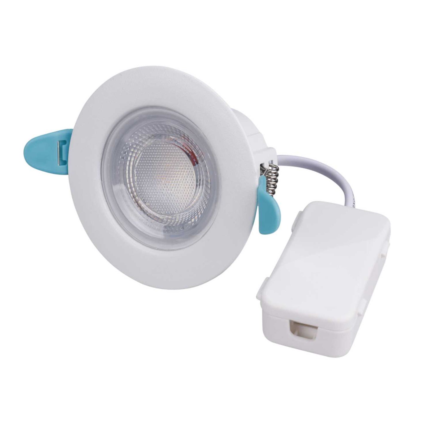 Eterna 5W / 8W LED Fire Rated Colour and Wattage Selectable Dimmable Downlight White