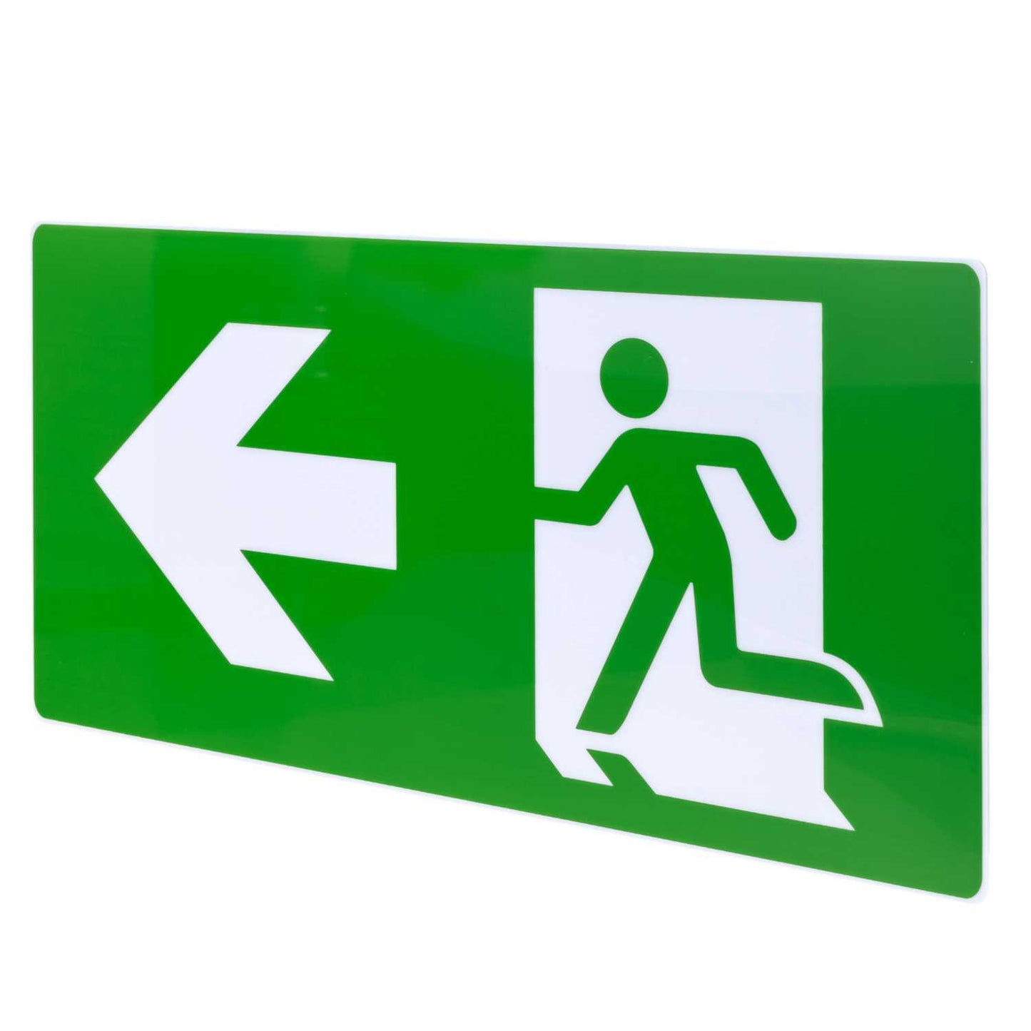 Eterna ISO 7010 Left Arrow Legend for Exit Boxes