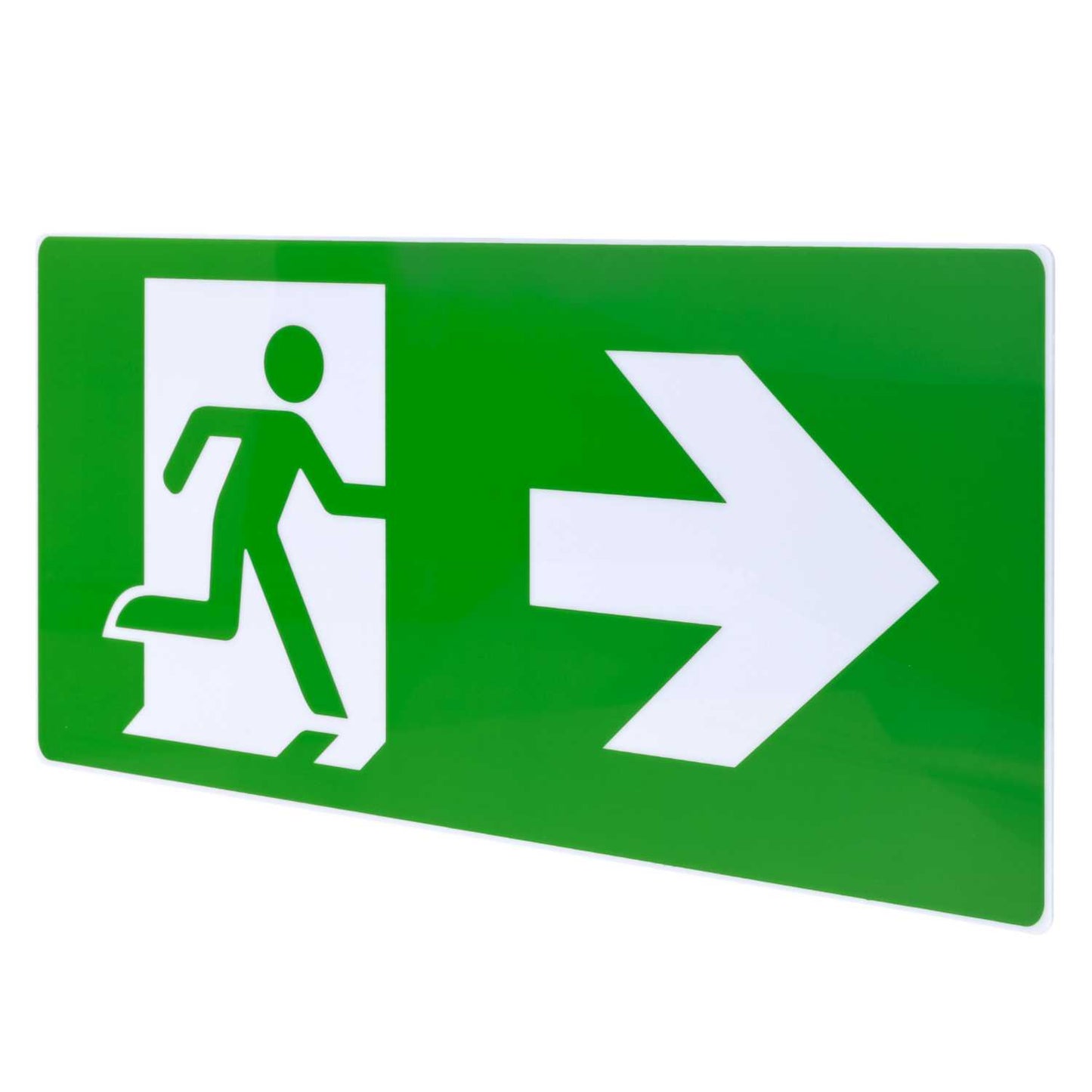 Eterna ISO 7010 Right Arrow Legend for Exit Boxes