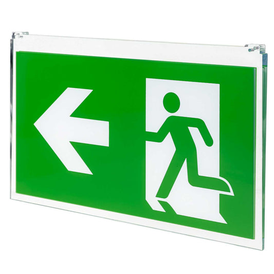 Eterna ISO 7010 Left / Right Arrow Legend for LEDMDDEM3 Range