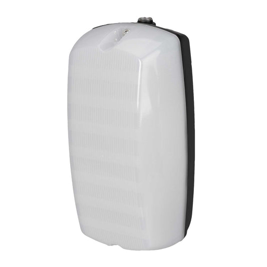 Eterna 10W LED Bulkhead Black / Opal Diffuser with Photocell 4000K