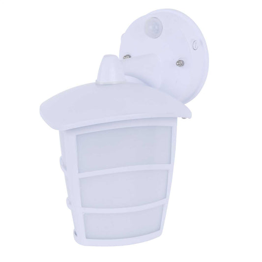 Eterna 6W LED Lantern with PIR White 3100K