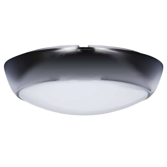 Eterna 17W LED Tri-Colour Bulkhead with Microwave Sensor Polished Chrome