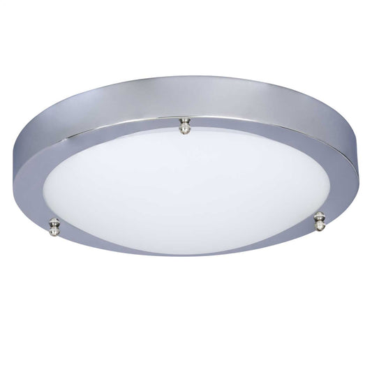 Eterna 12W LED Ceiling Fitting Polished Chrome 3100K