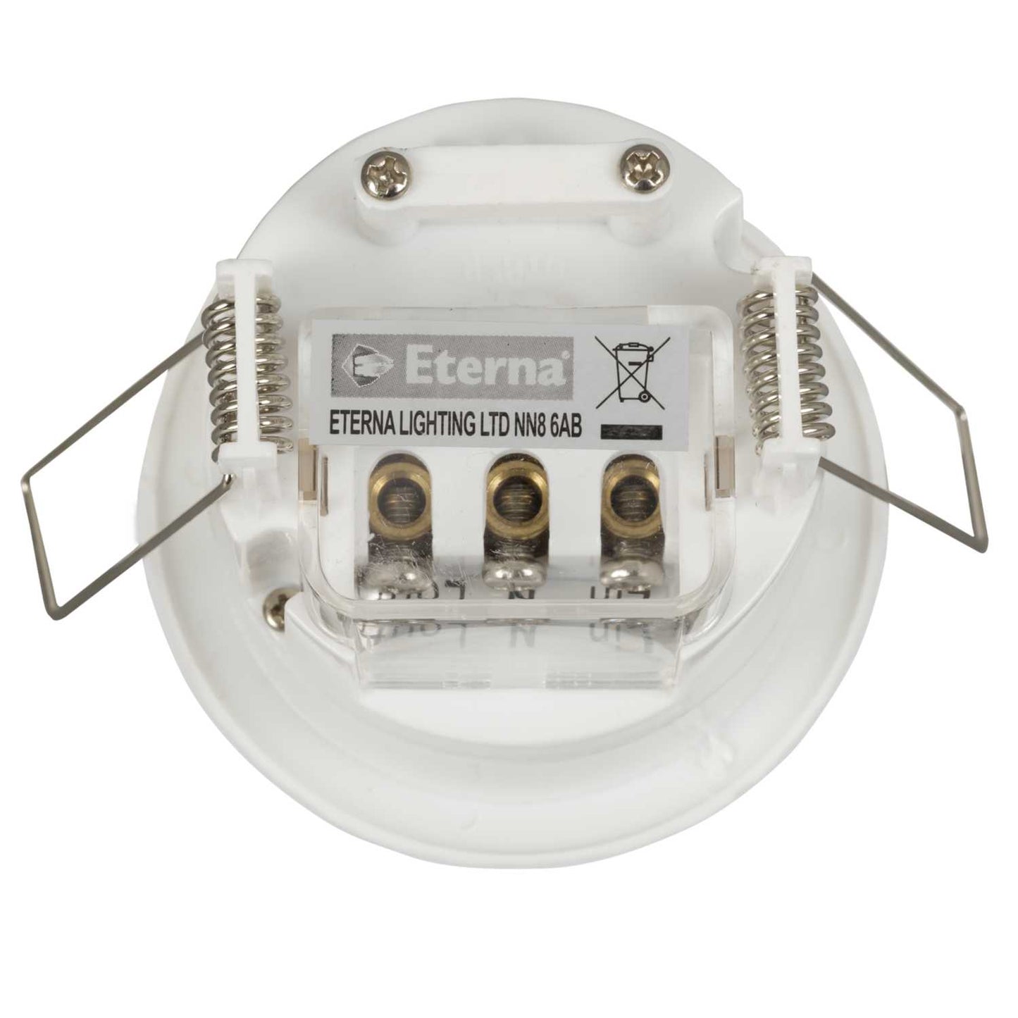 Eterna 360° Recessed Flush Mounted PIR Detector White