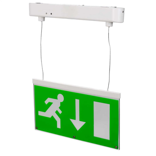 Eterna 2.3W LED Emergency Droplight White