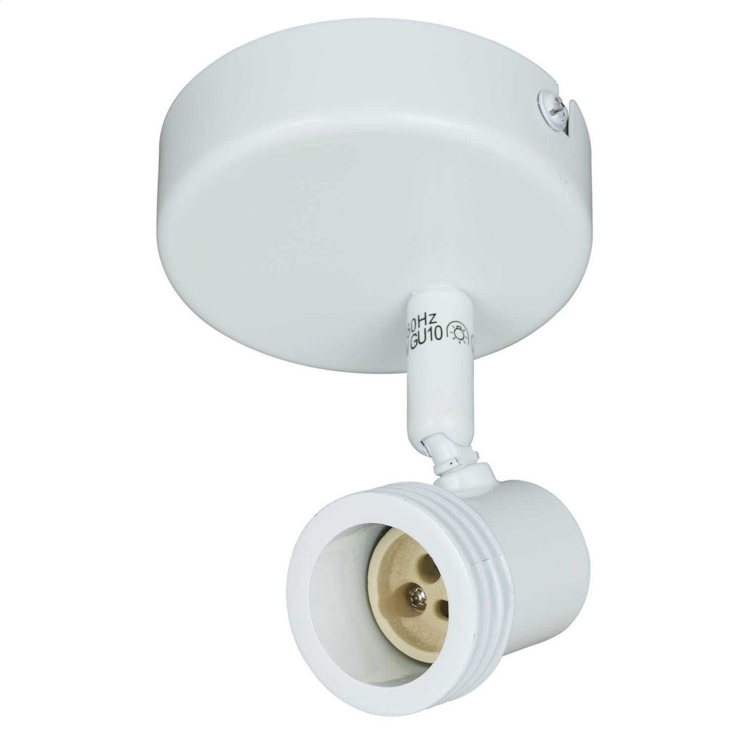 Eterna 50W GU10 Single Unswitched Spotlight White