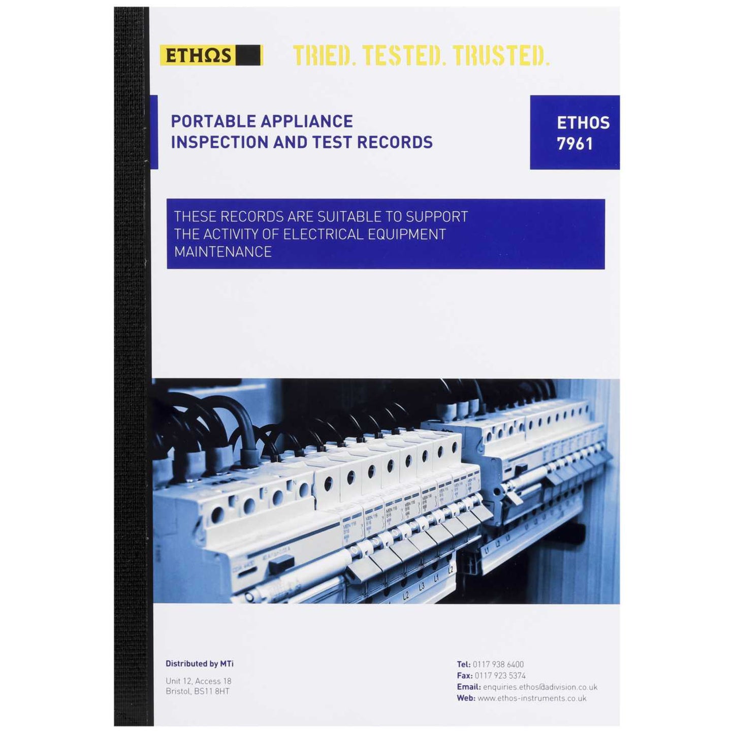 Ethos Portable Appliance Inspection and Test Records