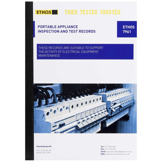Ethos Portable Appliance Inspection and Test Records