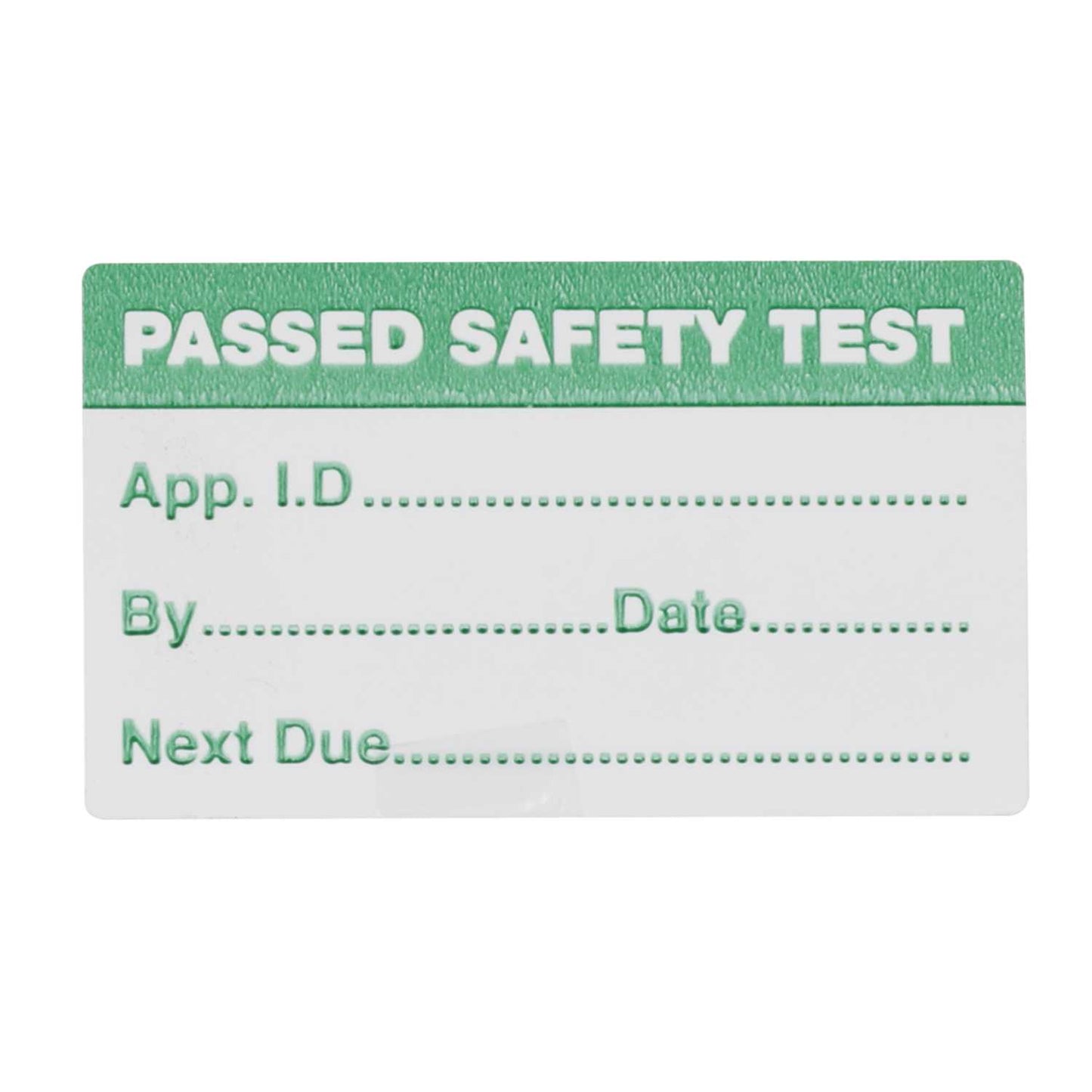 Ethos 450 Pass / 50 Fail PAT Testing Labels Combined Pack